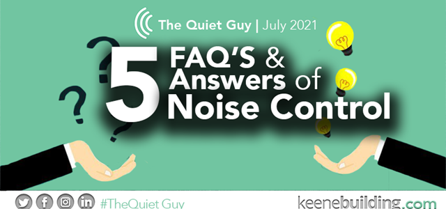 5 FAQ's & Answers of Noise Control 