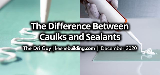 The Difference Between Caulks & Sealants