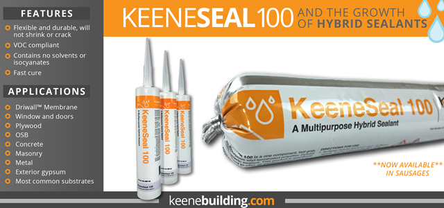 KeeneSeal 100 & the Growth of Hybrid Sealants