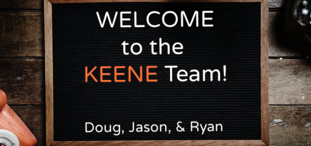 Keene Building Products Welcomes Three New Employees