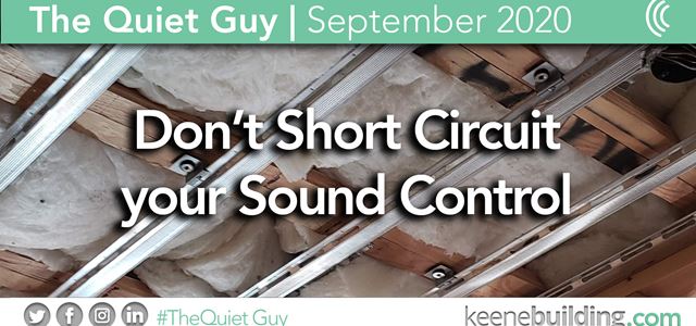 Don't Short Circuit your Sound Control