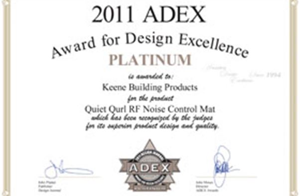 2011 ADEX for Design Excellence (Platinum)