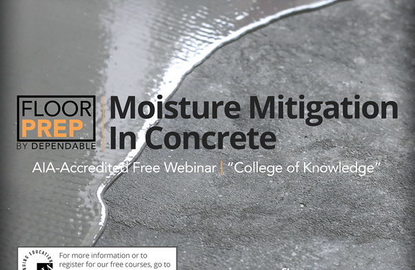 AIA Moisture Mitigation in Concrete | College of Knowledge